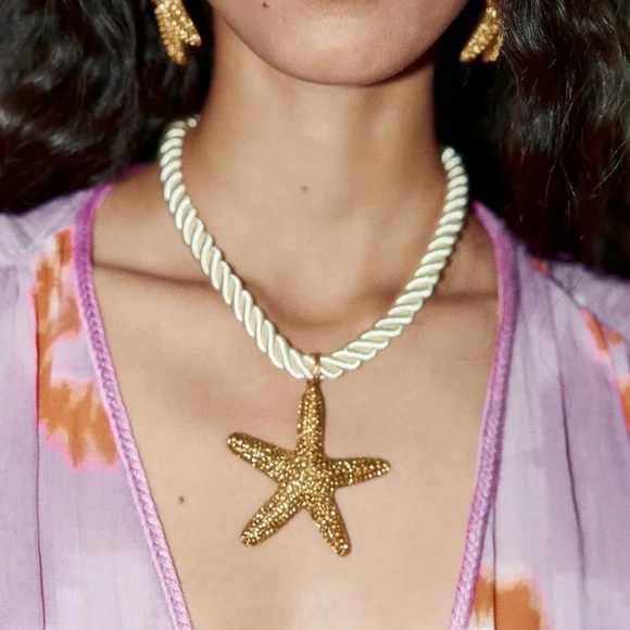 Zara STAR NECKLACE - Picture 10 of 16
